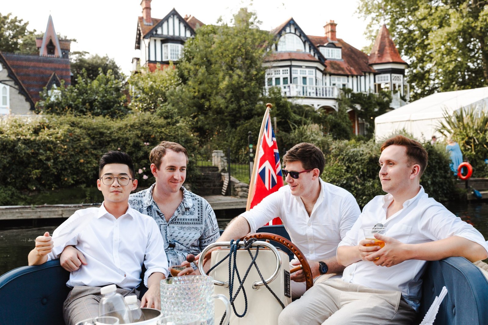 Events photographer London UK - wedding garden party venue Berkshire