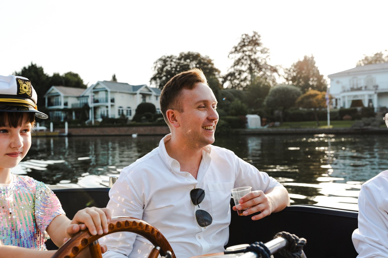 Events photographer London UK - wedding garden party venue Berkshire