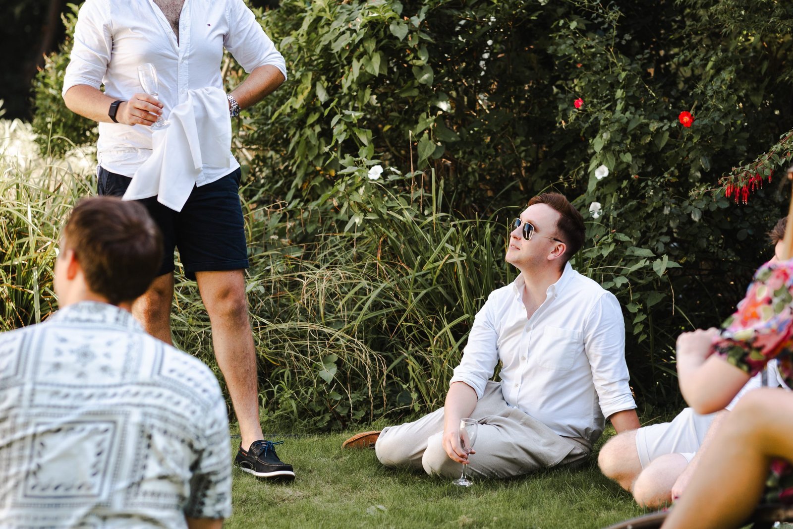 Events photographer London UK - wedding garden party venue Berkshire