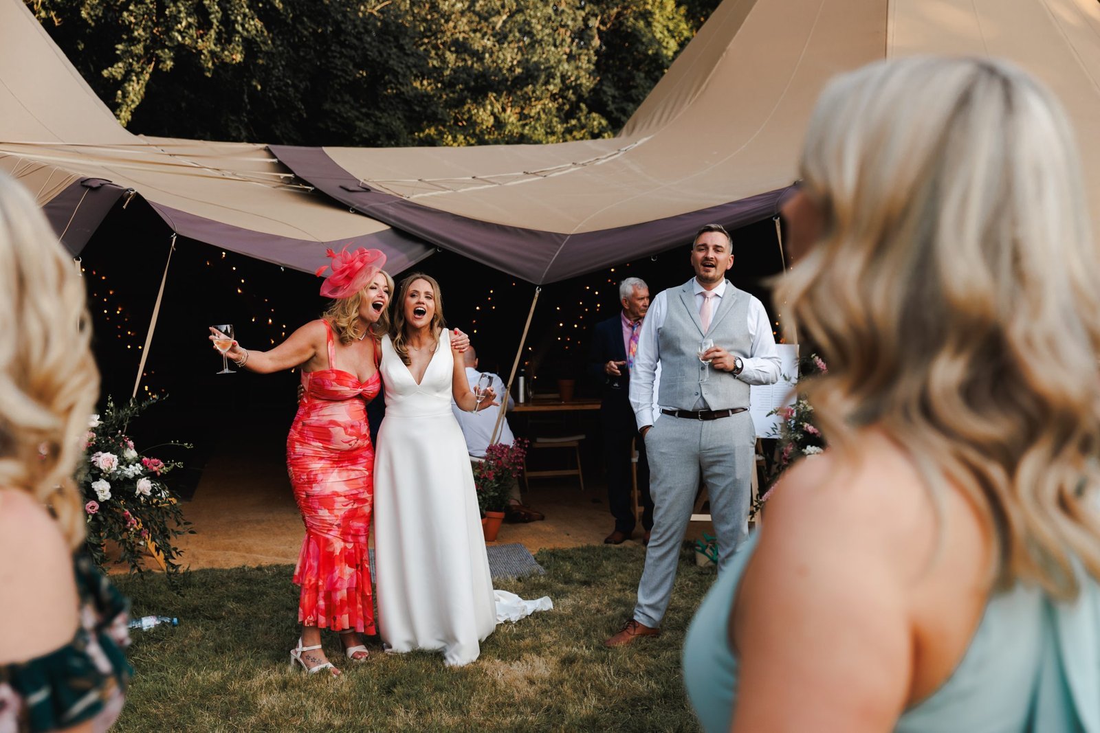 bodkin house wedding | cotswolds wedding marquee | London wedding photographer Lauren Squire Photography
