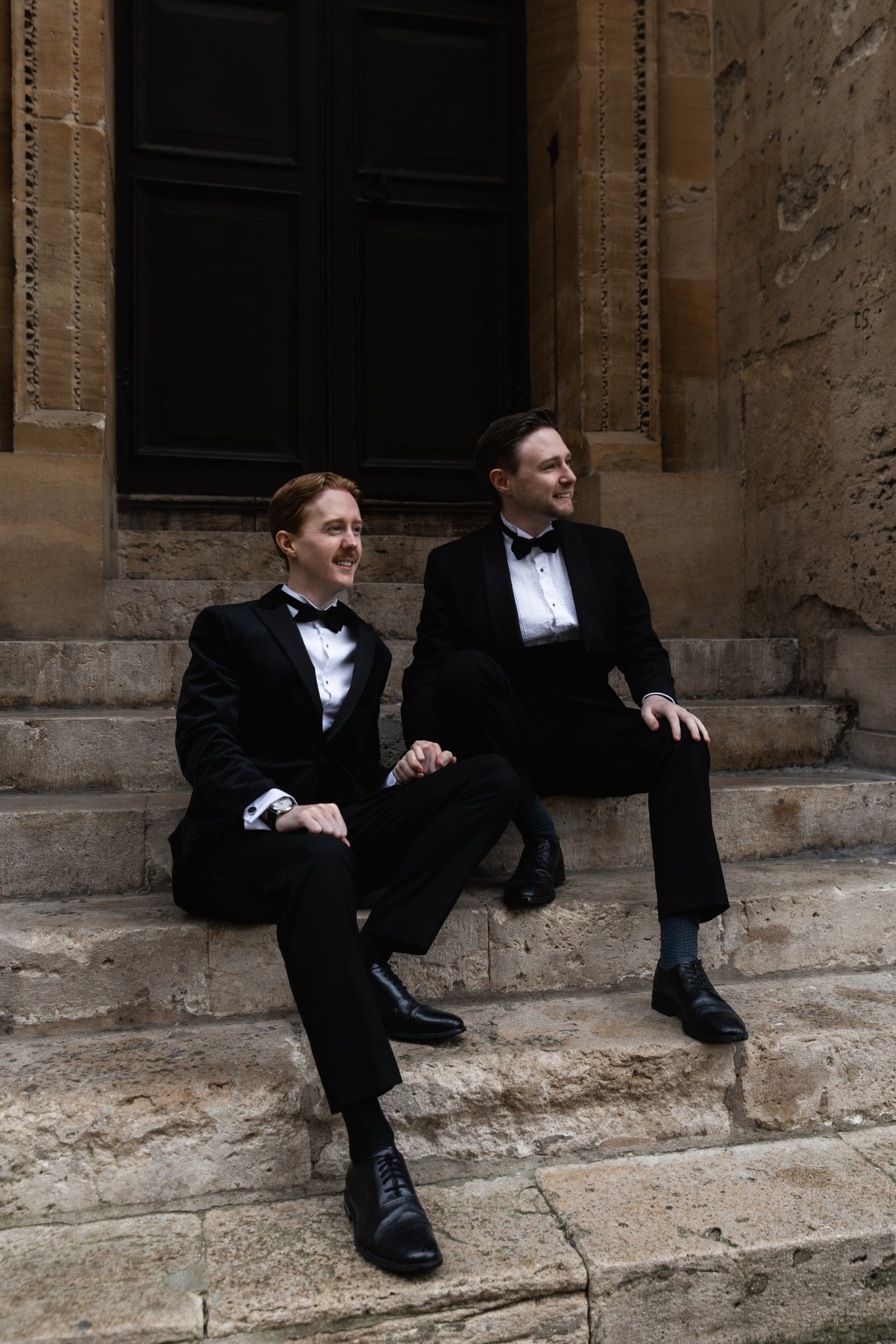 Same sex pre- wedding photoshoot with two grooms in Oxford - by East London wedding photographer UK