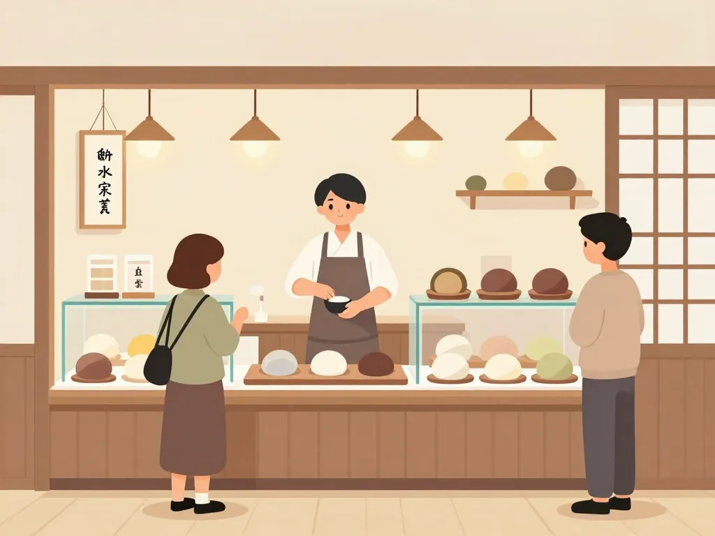 expérience client maison du mochi lyon boutique japonaise