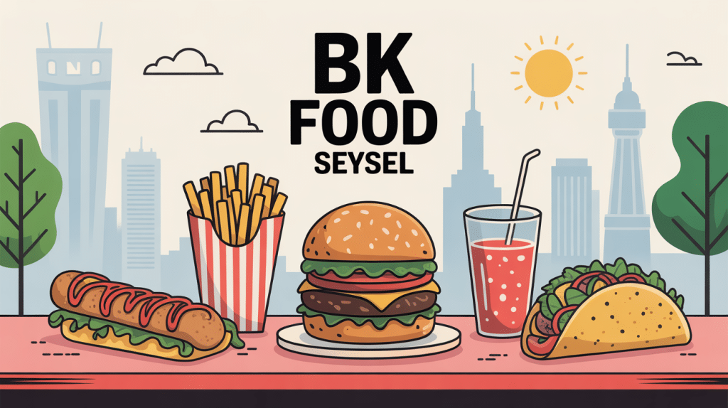 Illustration fast-food BK Food Seyssel ambiance conviviale