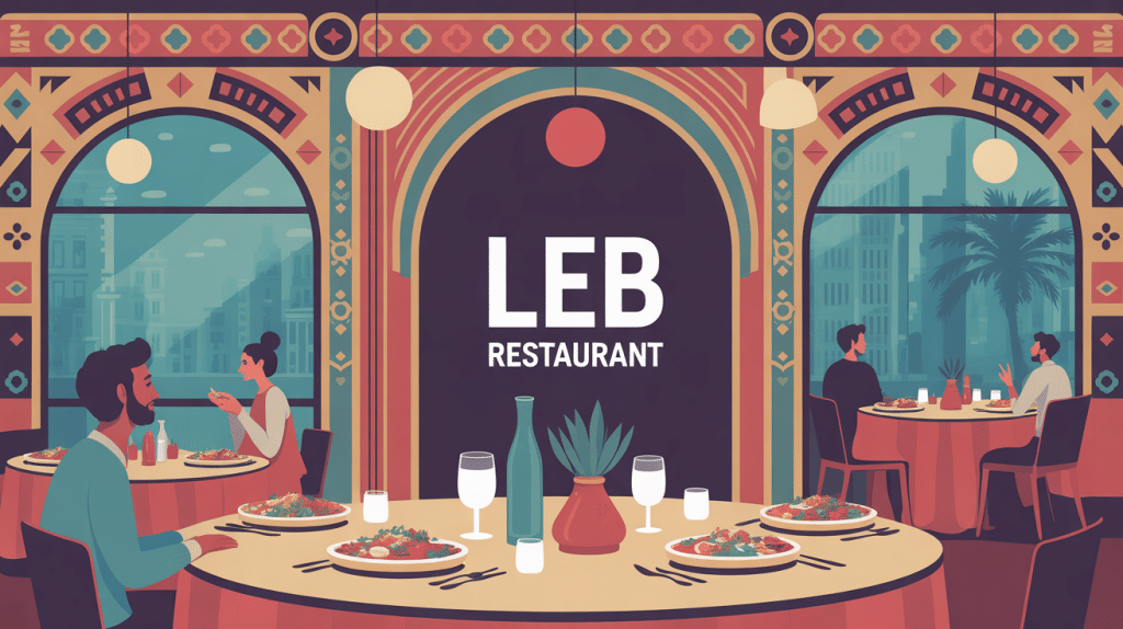 Illustration LEB Restaurant avis menu ambiance expérience