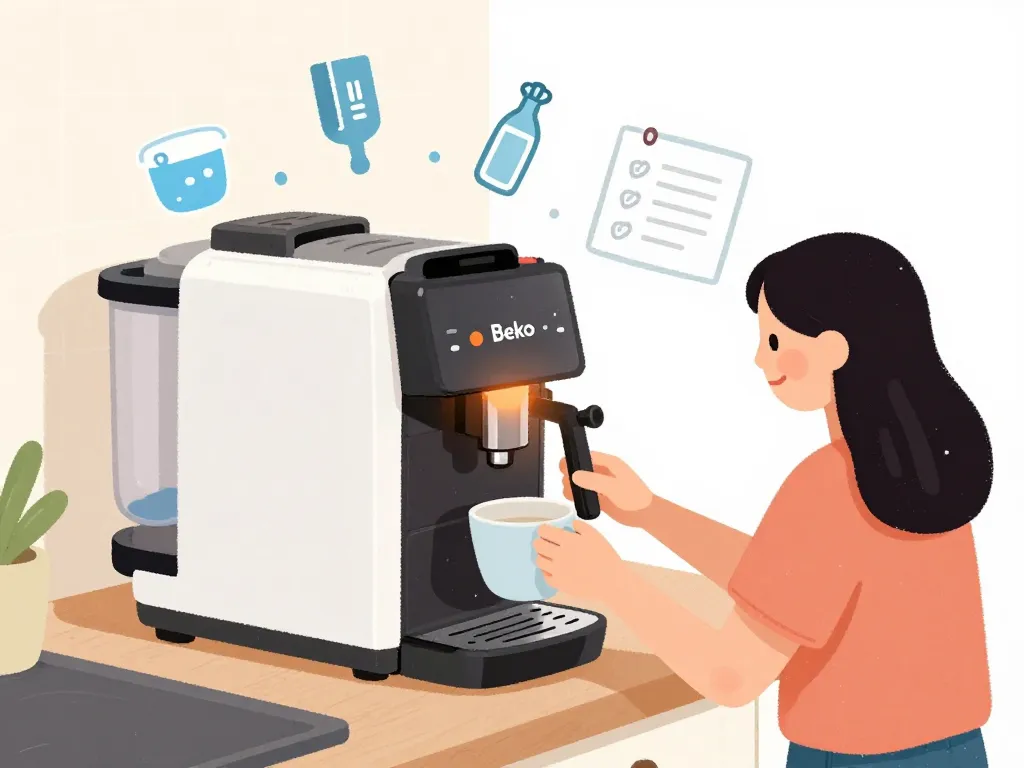 machine à café beko voyant orange dépannage et entretien