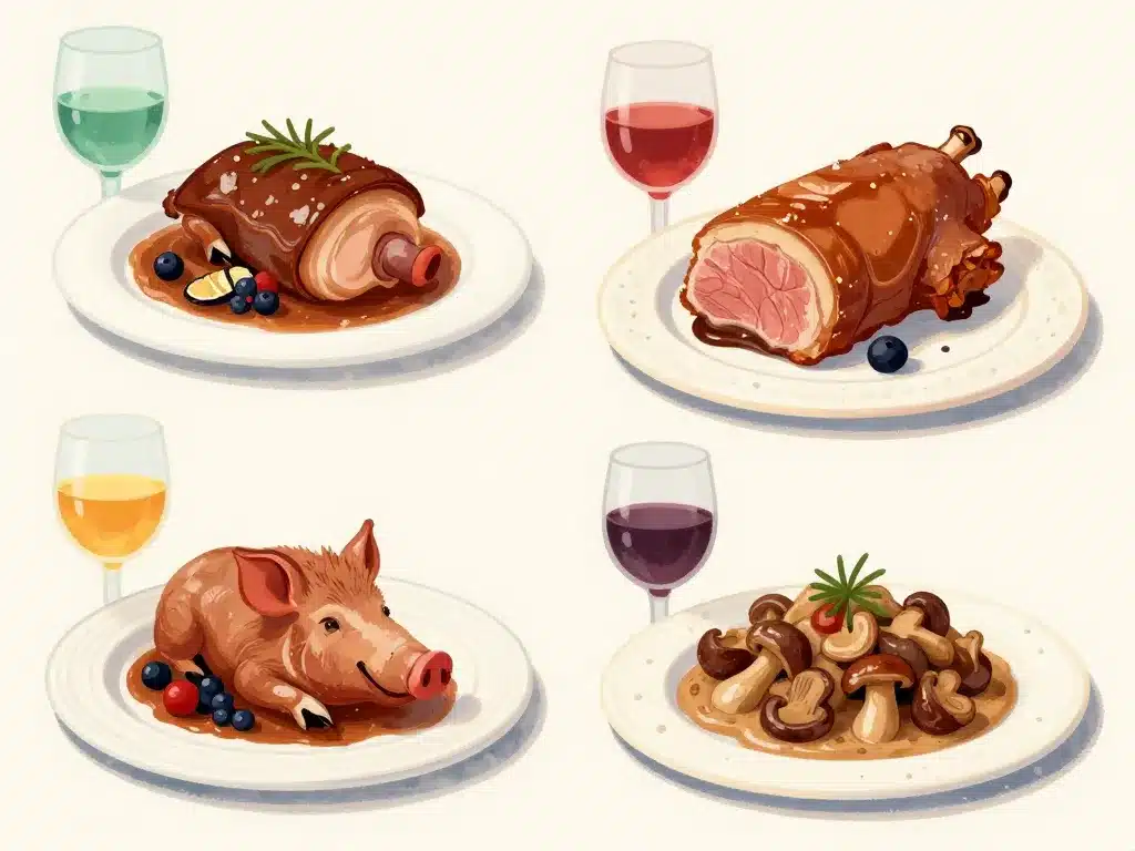 Quel vin avec du sanglier accords plats et sauces