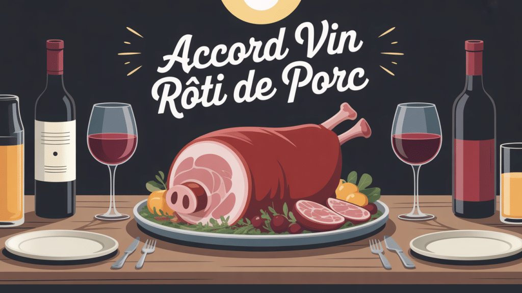Image accords mets vins quel vin avec rôti de porc