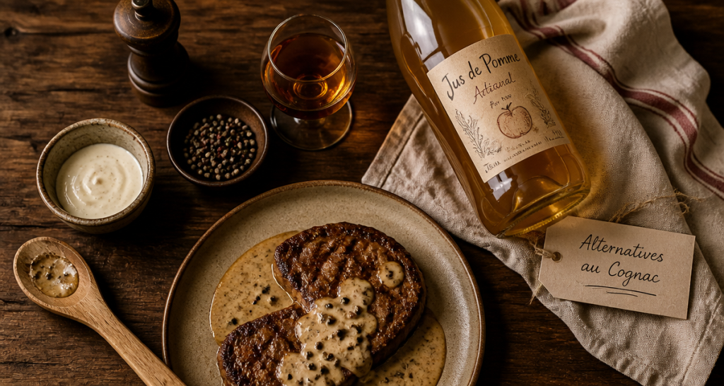 Par quoi remplacer le cognac dans une recette, alternatives en cuisine