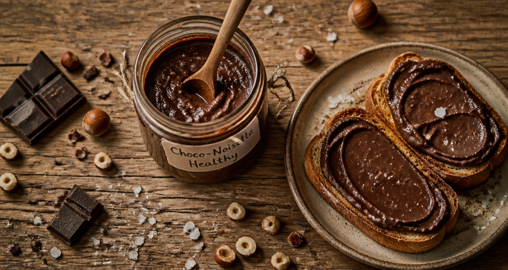 pot de pate a tartiner healthy maison sur table