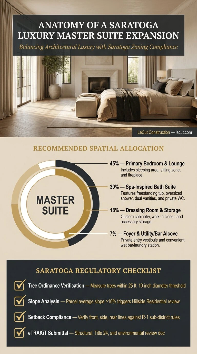 Anatomy of a Saratoga Luxury Master Suite Expansion