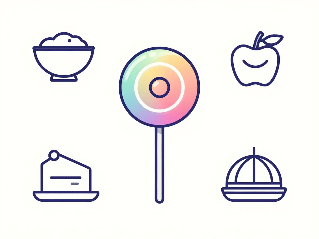calorie dans une sucette comparaison apport énergétique