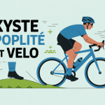 illustration principale kyste poplité et vélo