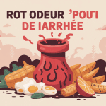 Rot œuf pourri puis diarrhée cause, illustration ventre aliments soufrés
