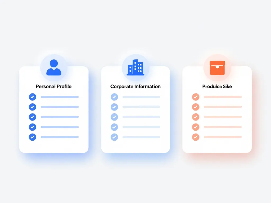 diagramme types fiche signaletique informations