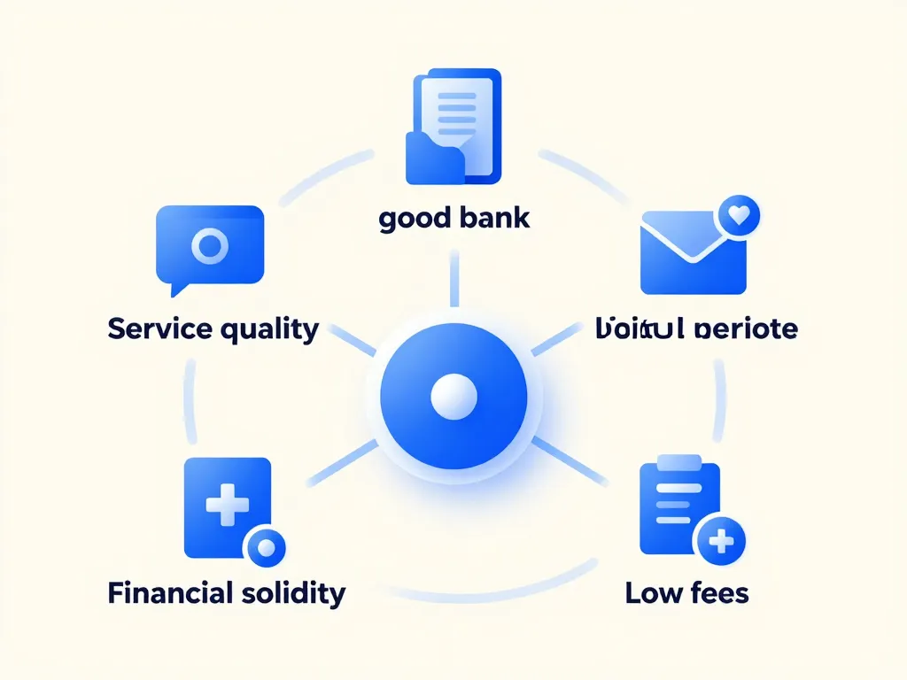 diagramme critères les meilleur banque de france