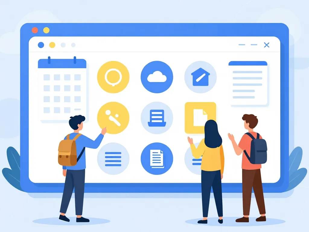 Fonctionnalités MyGES tableau de bord