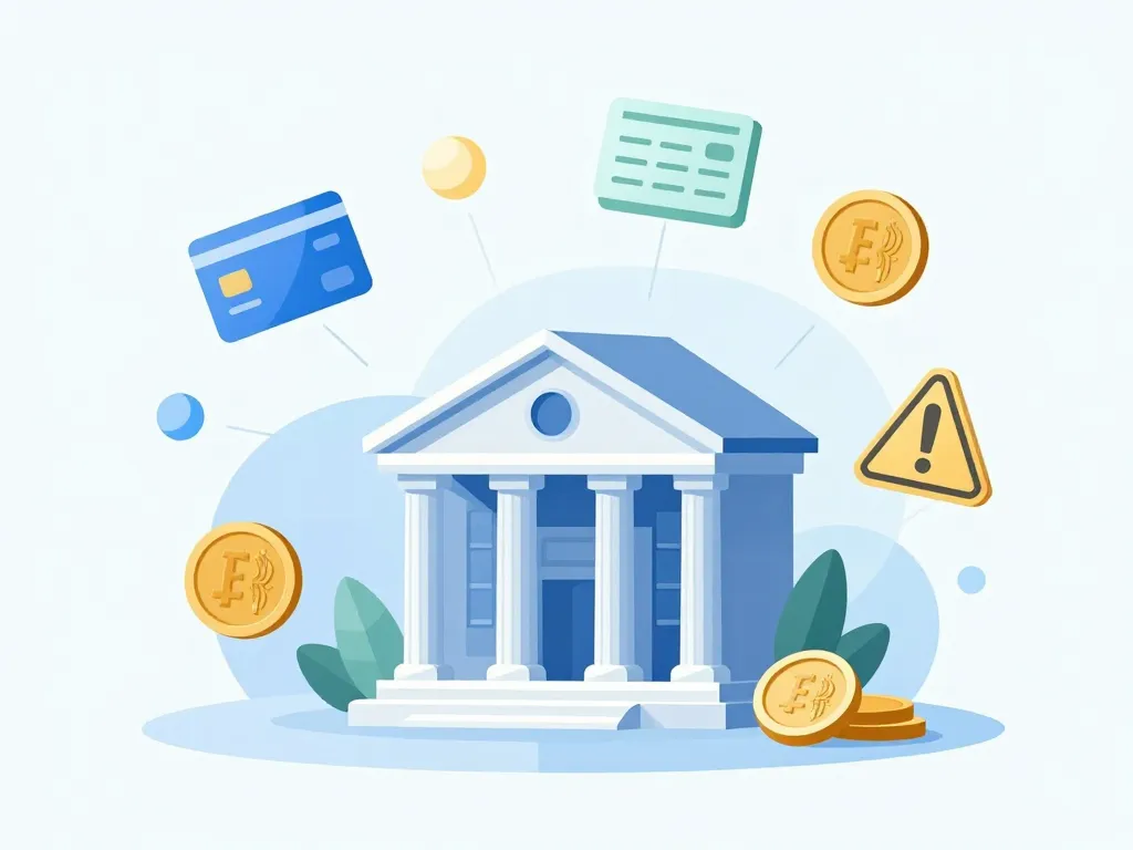 panorama credit mutuel frais bancaires icons