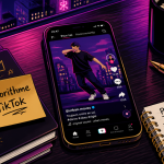 comment fonctionne l'algorithme tiktok smartphone vidéo FYP