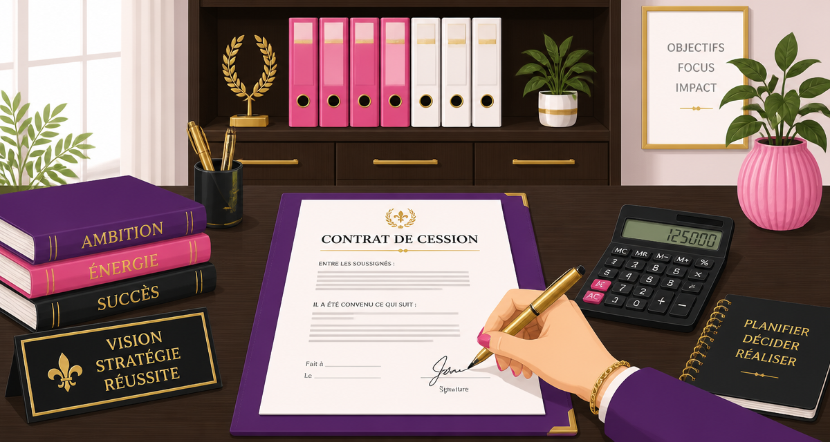 comment vendre son entreprise signature contrat