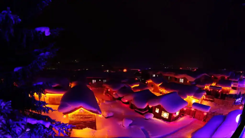 หมู่บ้านหิมะ จีน