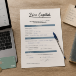 comment monter son entreprise sans argent image bureau feuille micro-entreprise