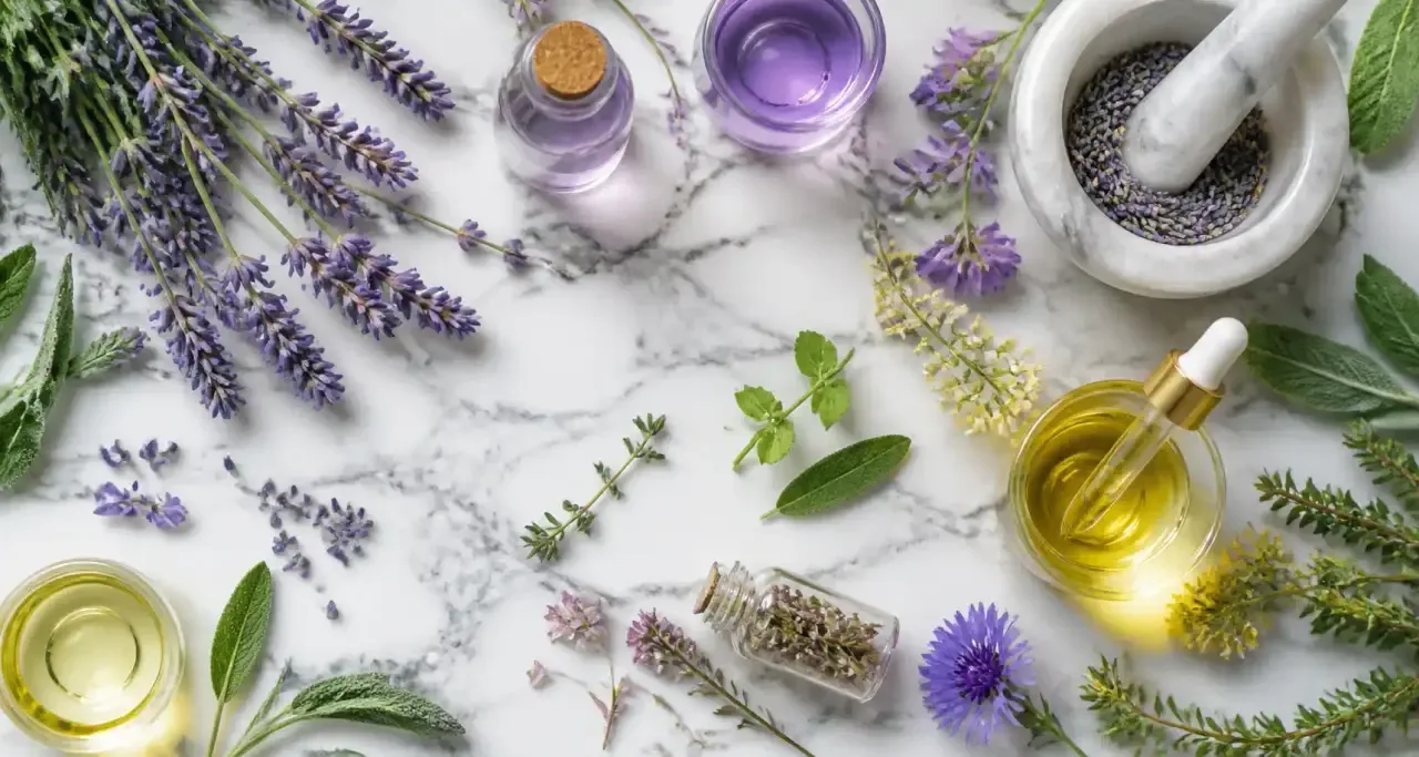 Plantes médicinales associées au bien-être féminin