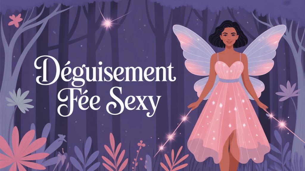 déguisement fée sexy femme robe pastel ailes scintillantes