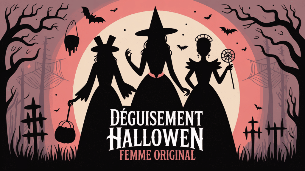 deguisement femme halloween original silhouettes costumes variés