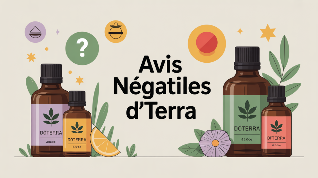 doterra avis negatif illustration globale huiles essentielles