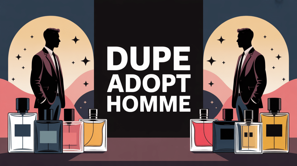 dupe adopt homme parfum masculin accessible illustration