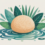 éponge konjac avis dermatologue image minimaliste pureté