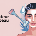 épurateur de peau avis dermatologue illustration vectorielle spatule ultrasons