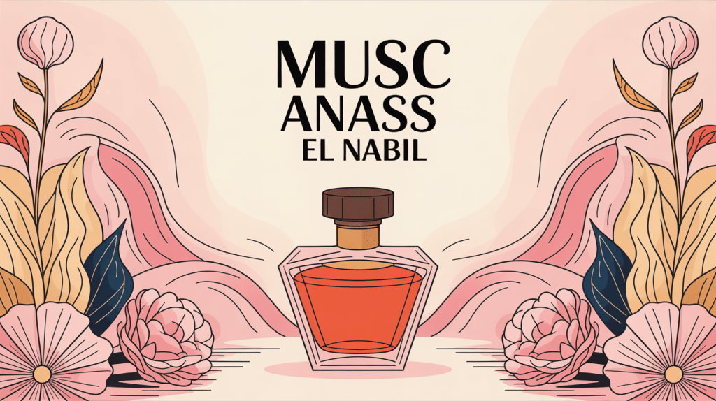 illustration musc anass el nabil parfum oriental
