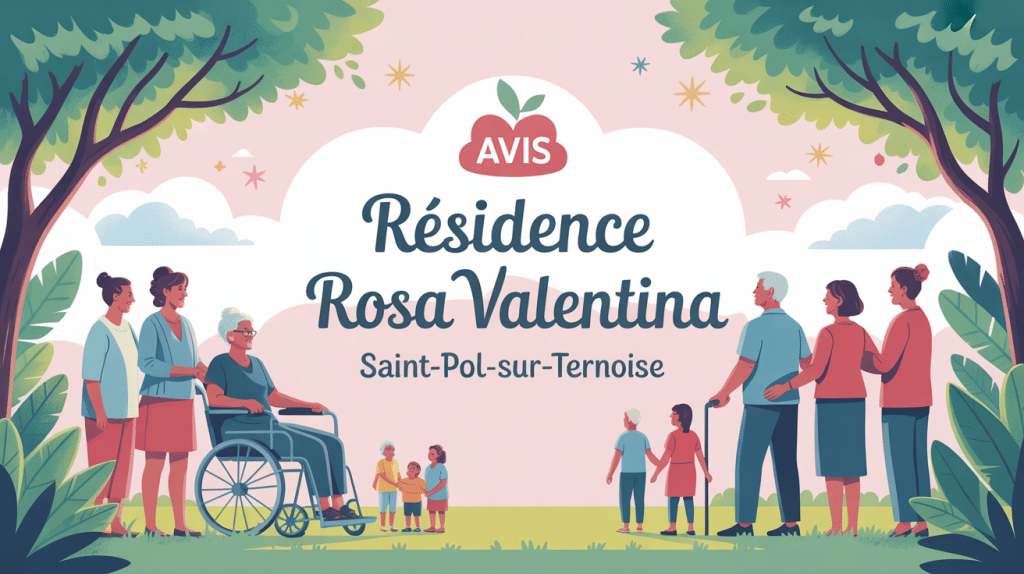 Rosa Valentina Saint Pol sur Ternoise avis illustration résidence seniors