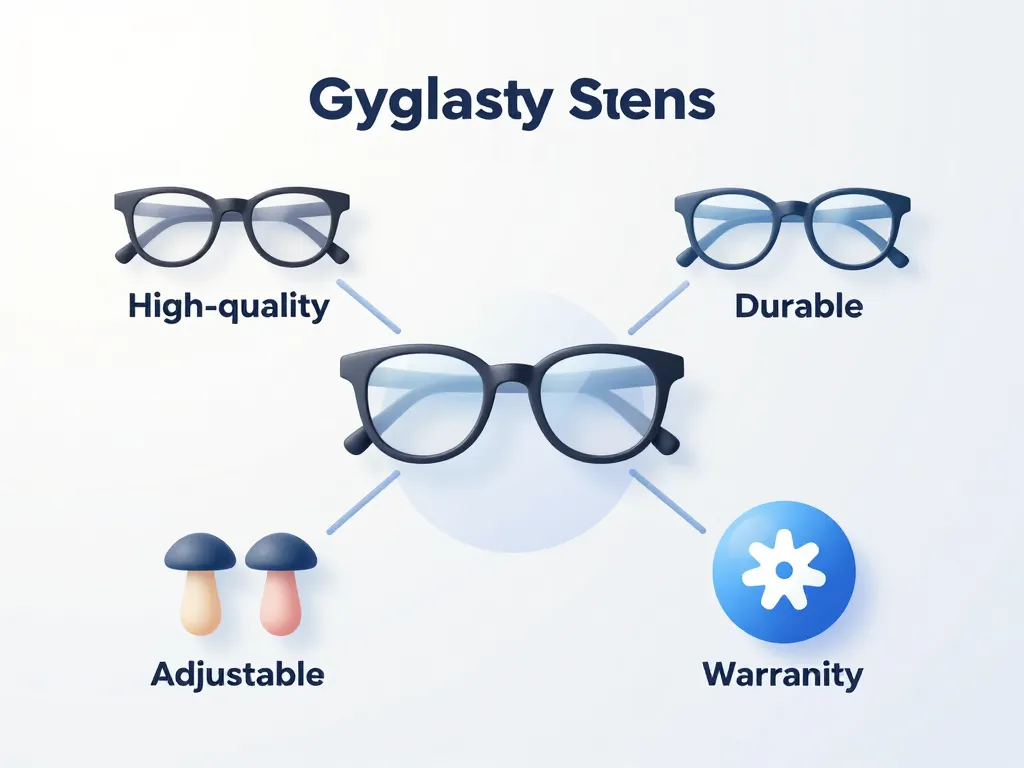 Diagramme critères top 10 marque lunette de vue