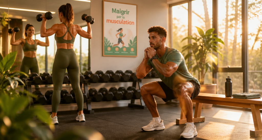 maigrir par la musculation homme femme salle de sport