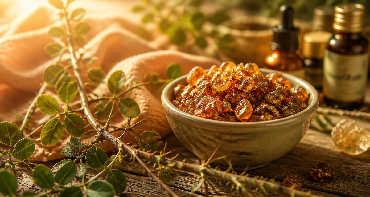 guggul bienfaits résine naturelle