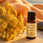 huile essentielle hélichryse italienne bienfaits bouquet et flacon