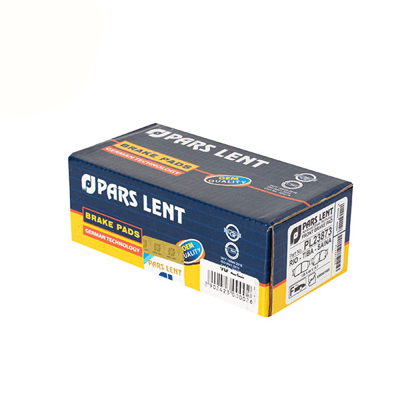 لنت ترمز جلو تیبا طرح ریویی - ساینا - کوییک - ریو پارس آبی صادراتی (اصلی) - Image 2