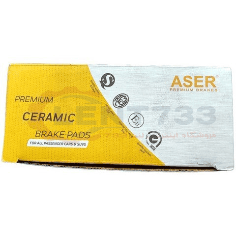 لنت ترمز سرامیکی جلو نیسان پیکاپ ایسر ASER
