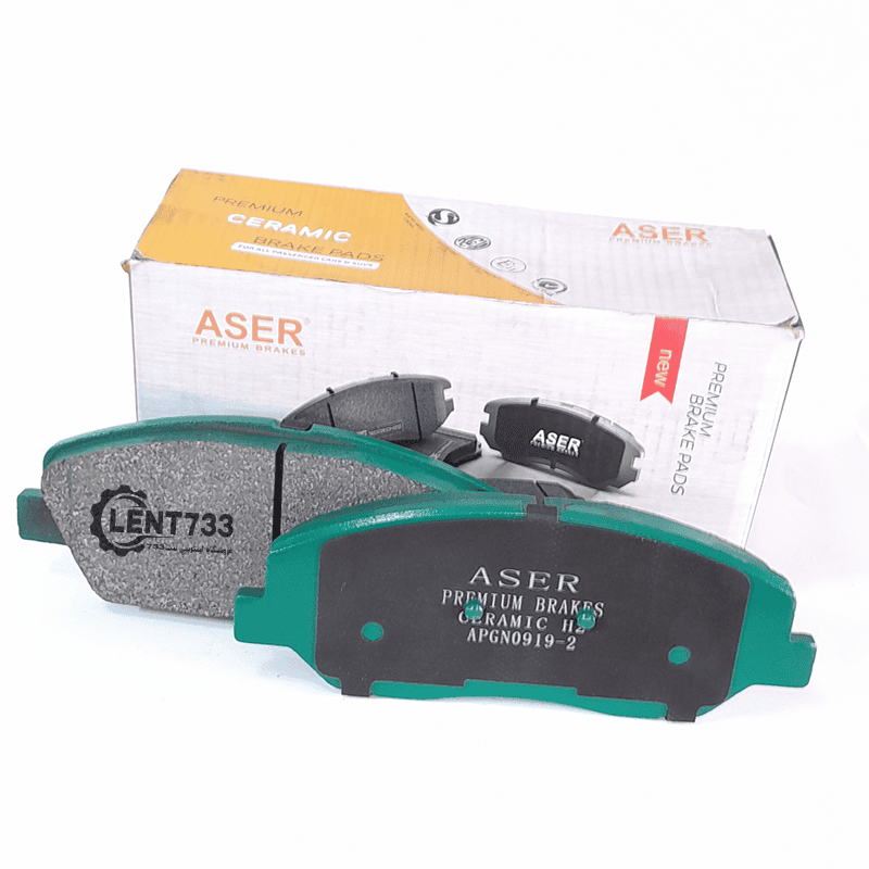 لنت ترمز سرامیکی جلو رکستون G4 - نیو کوراندو ASER