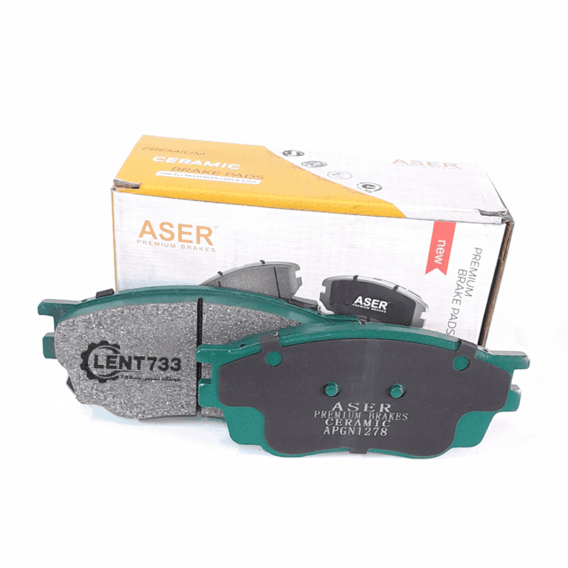 لنت ترمز سرامیکی جلو آریو Z300 ایسر ASER