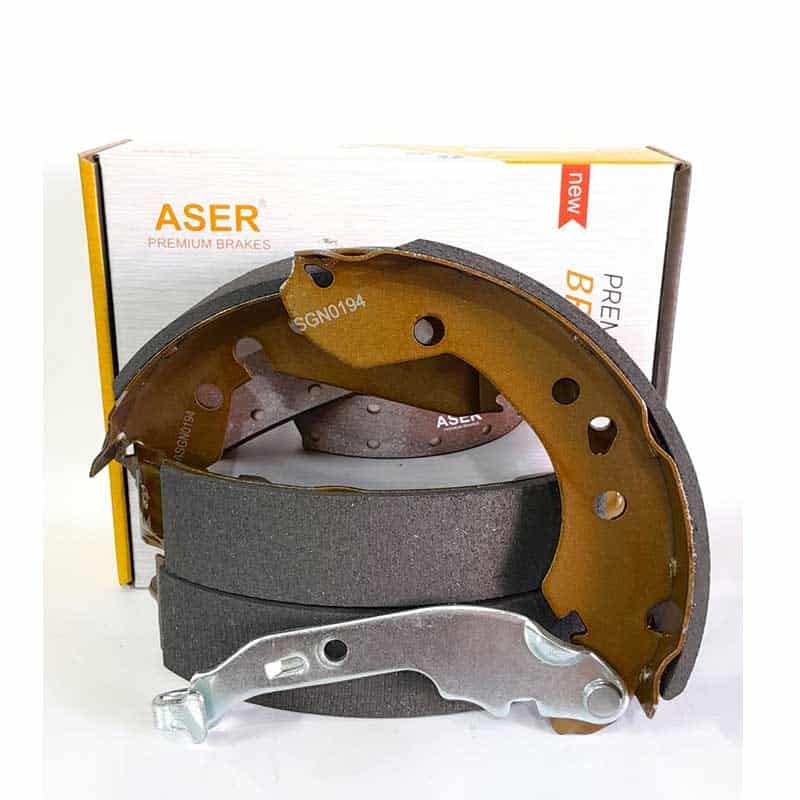 لنت ترمز عقب ساندرو نوع 2 (چاکدار) کفشکی ASER