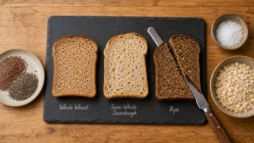 Quel pain manger au quotidien ? Fibres, sel et pains à privilégier