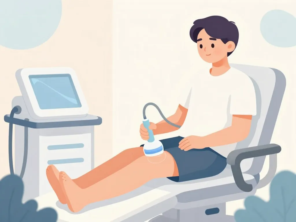 cryolipolyse cuisse séance applicateur confort patient