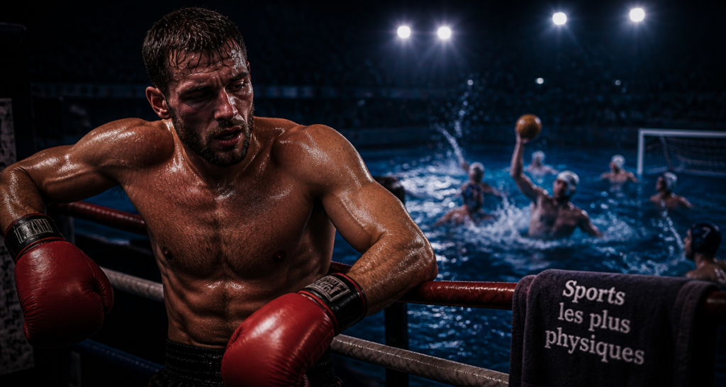 Quel sport est le plus physique : boxeur et équipe de water-polo