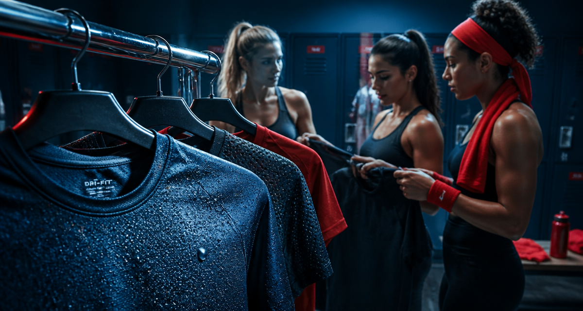 t shirt de sport femme matières techniques