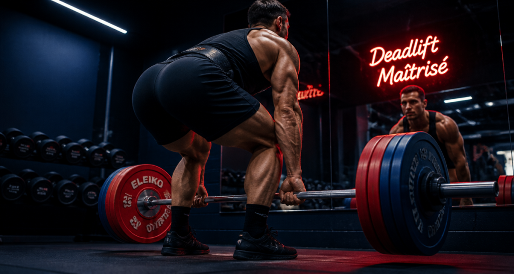 souleve de terre muscle effort jambe dos