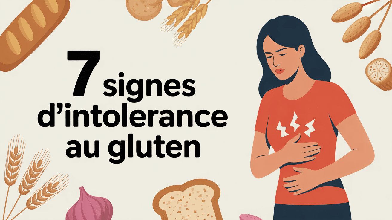 silhouette douleur ventre aliments gluten 7 signes intolérance au gluten