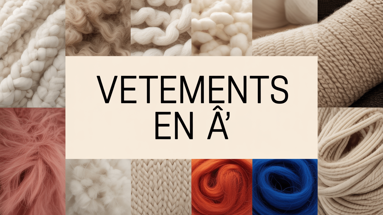vetement en a collage tissus fibres naturelles
